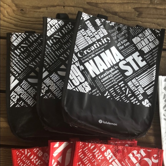 LULULEMON ⭐️🆕⭐️ SHOPPING TOTE GIFT BAG SETS - Picture 3 of 4